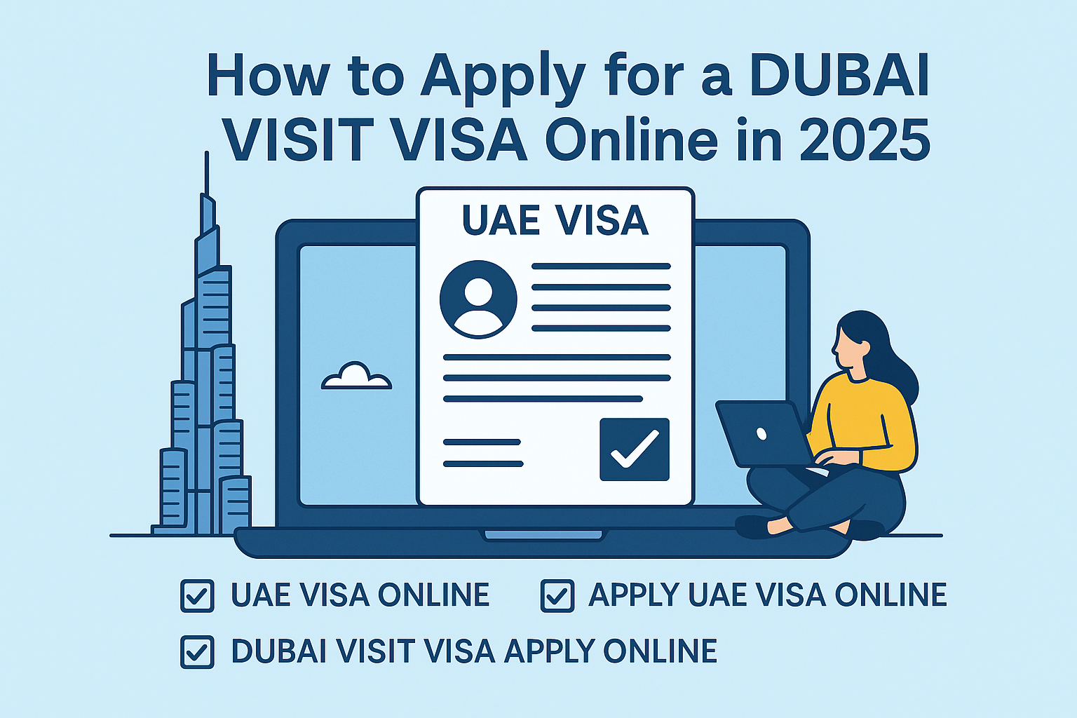 how to apply for dubai visit visa